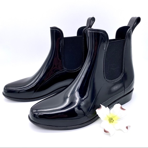 NWOB Skadoo Black Rain Booties, 7 - Picture 4 of 13